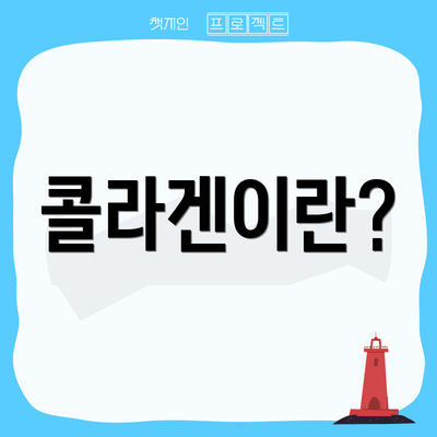 콜라겐이란?
