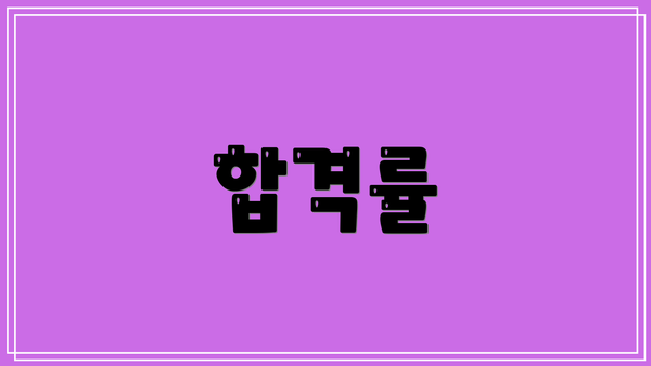 합격률