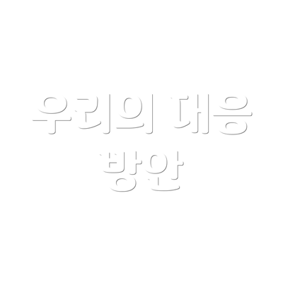 우리의 대응 방안